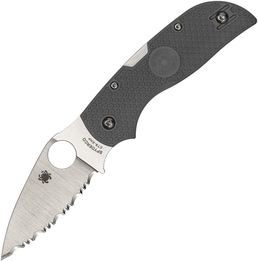 Spyderco Chaparral LWT Lockback Gray C152SGY by Spyderco