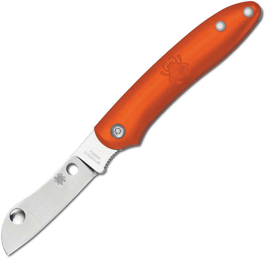Spyderco Roadie Orange Plain C189POR