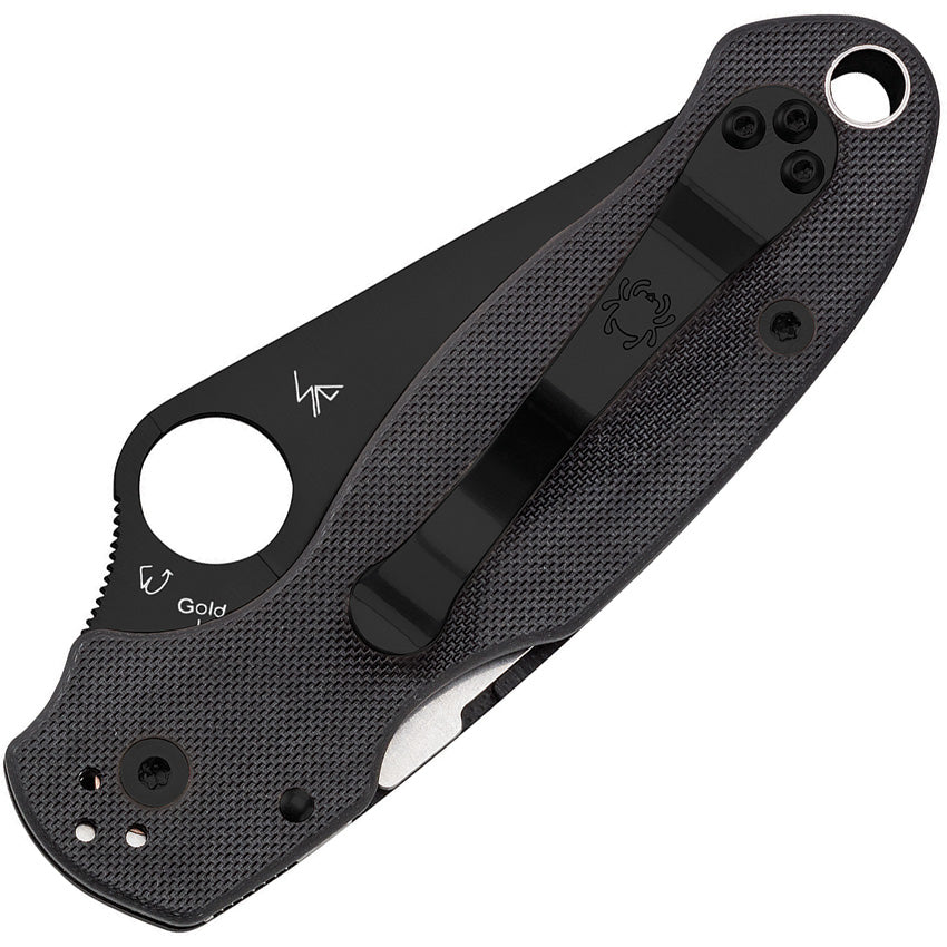 Spyderco Para 3 Black Blade C223GPBK