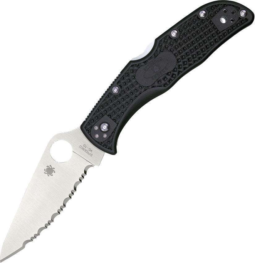 Spyderco Endela Lockback C243SBK - Premium Spyderco Folding Knife for Sale at Mjoutdoorsgear UK