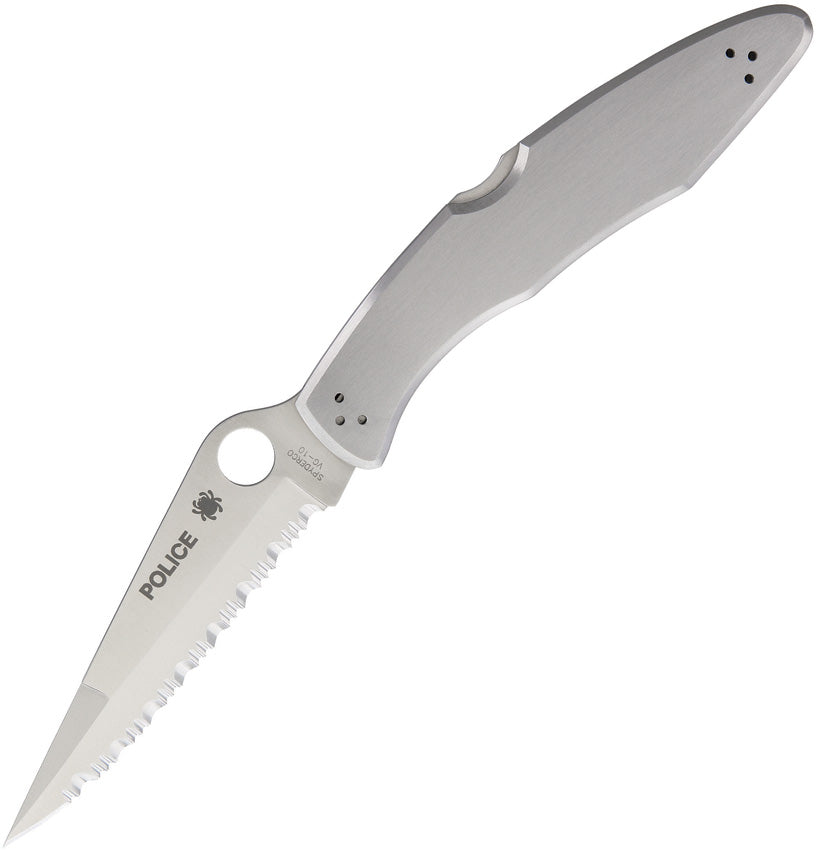 Spyderco Police Model Lockback Serr C07S by Spyderco - Premium Folding Knife for Sale in UK