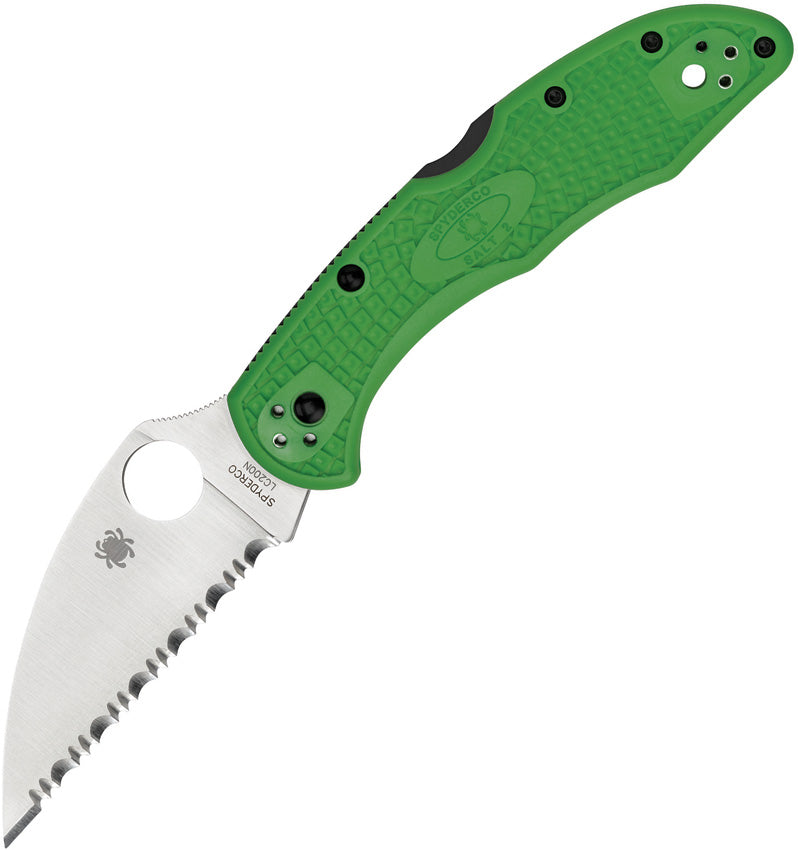 Spyderco Salt 2 Lockback C88FSWCGR2 by Spyderco - Premium Folding Knife for Sale in UK
