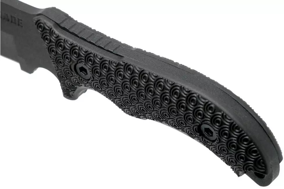 Schrade Frontier 5" Fixed Blade SCHF36, 1095 Carbon Steel, fixed knife with sharpening steel and firesteel