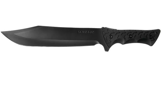 Schrade LeRoy Fixed Blade SCHF45 – Tactical Bowie Knife for Outdoor Adventures