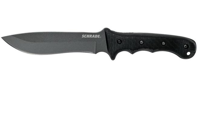 Schrade SCHF9 Fixed Blade Knife – 1095 Carbon Steel, Brian Griffin Design