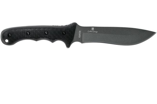 Schrade SCHF9 Fixed Blade Knife – 1095 Carbon Steel, Brian Griffin Design