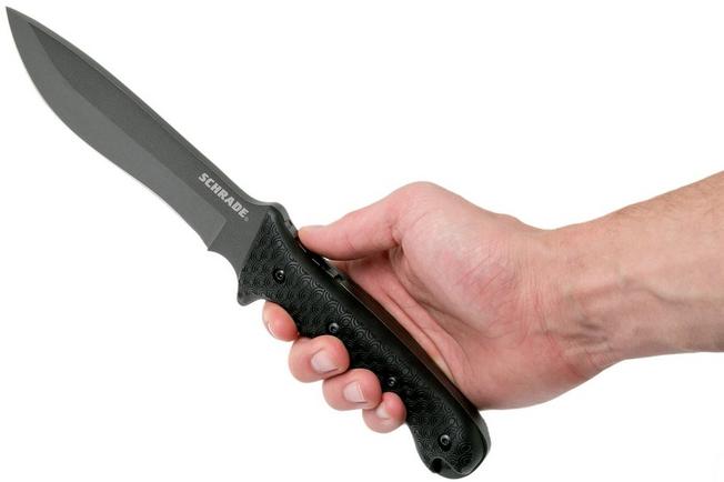 Schrade SCHF9 Fixed Blade Knife – 1095 Carbon Steel, Brian Griffin Design