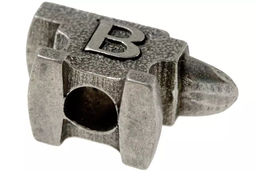 Schmuckatelli Buck Knives Anvil Bead Pewter
