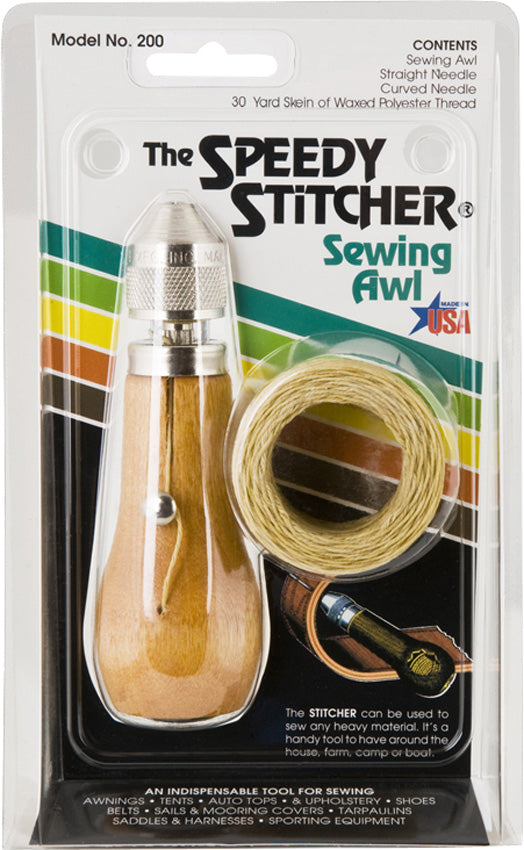 Speedy Stitcher Sewing Awl NO 200 SEWING AWL DISPLAY PACK