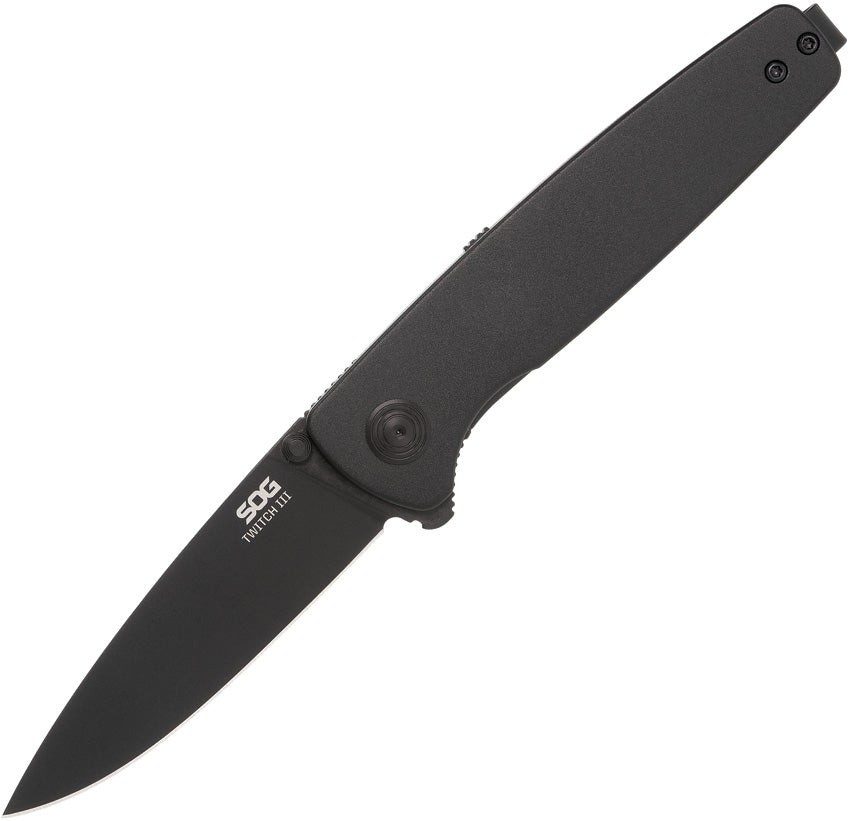 Sog Twitch III Linerlock Black SOG-11-15-01-43 by Sog