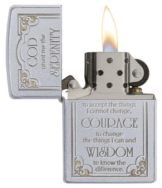 Zippo Serenity Prayer Windproof Lighter – Zippo UK