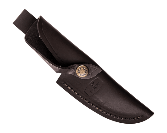 Buck Brown Leather Sheath for 191 Zipper & 192 Vanguard