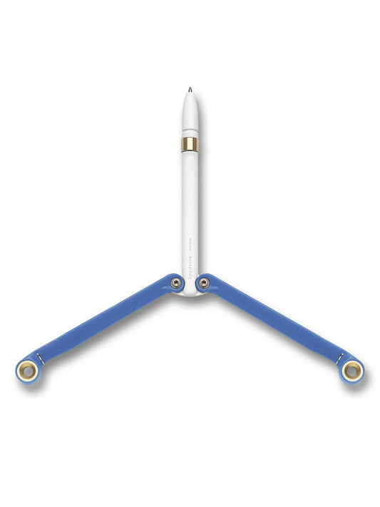 Spyderco BaliYo USA-Made Heavy Duty Blue/White Pen