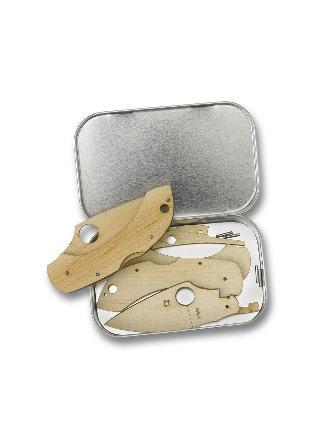Spyderco Wooden Dragonfly Knife Kit – Educational Folding Knife Model