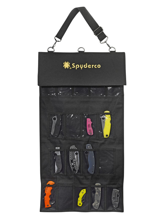 Spyderco Small SpyderPac Knife Storage Case (18 Pockets) SP-2