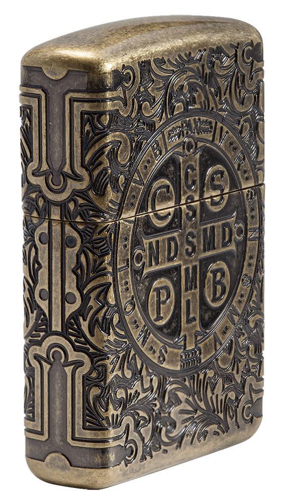 St. Benedict Design Windproof Lighter – Zippo UK