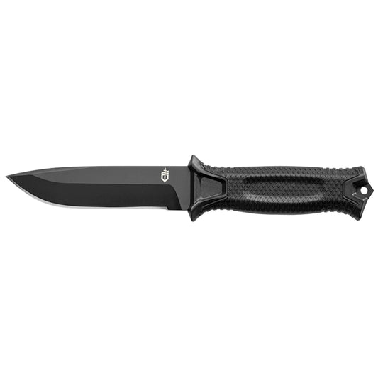 Gerber StrongArm Fixed Blade Knife – Black (Plain Edge)