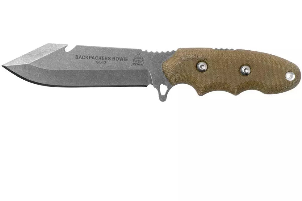 TOPS Knives Backpacker's Bowie BPB-01 fixed knife