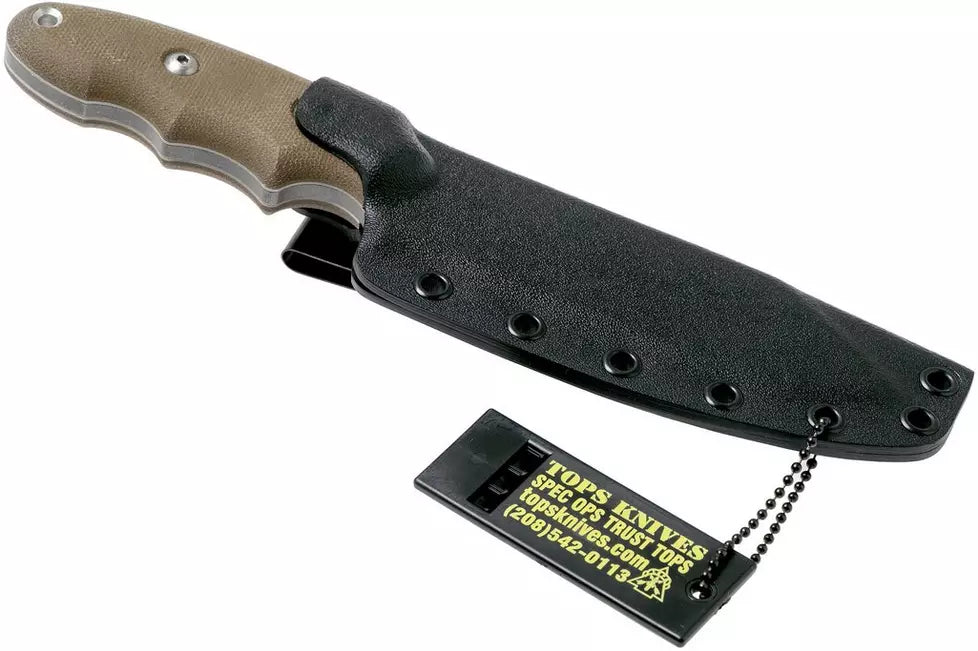 TOPS Knives Backpacker's Bowie BPB-01 fixed knife