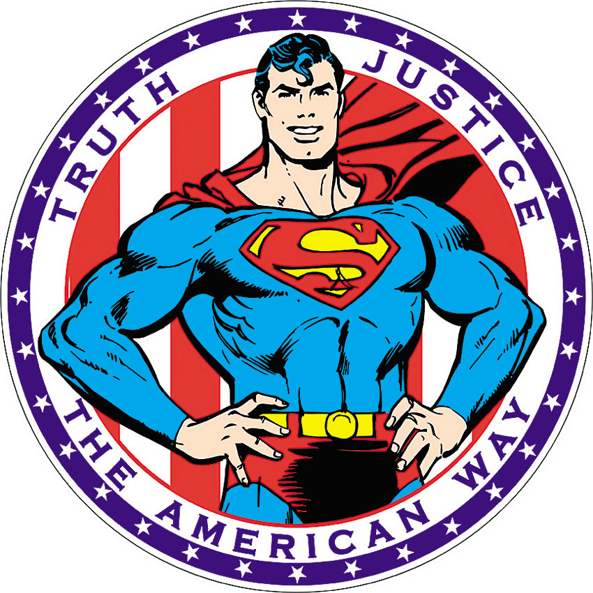 Tin Signs Superman American Way - outdoor gear storage - image 1