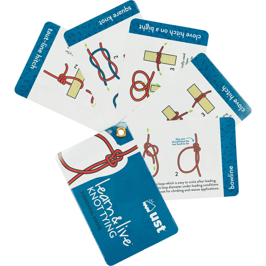 UST Learn and Live Knot Tying Kit - outdoor reference - image 7