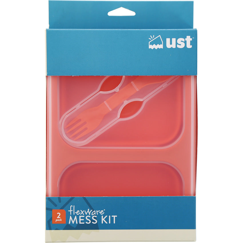 UST Flexware Mess Kit Orange - camp cooking equipment - image 4