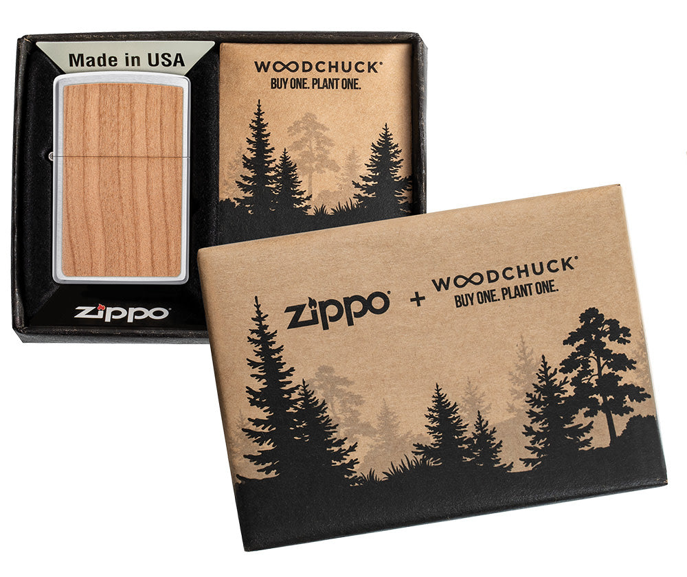 Zippo Woodchuck Lighter Cherry 49462