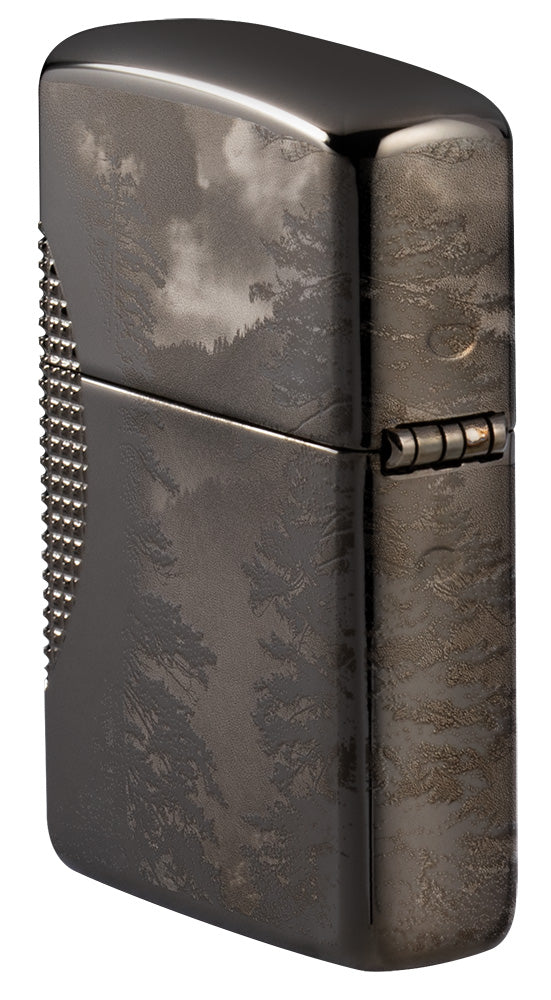 Zippo Wolf Design Armor® Black Ice® Windproof Lighter – Made in USA - Shop now at Mjoutdoorsgear UK
