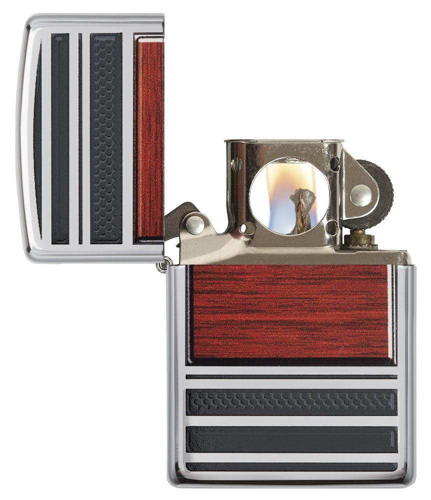 Wood Pipe Emblem Windproof Lighter – Zippo UK