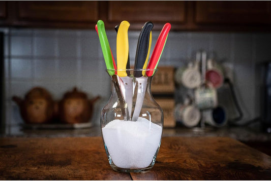 Spyderco Z-Cut™ Pointed Tip Kitchen Knife – CTS BD1N Stainless Steel