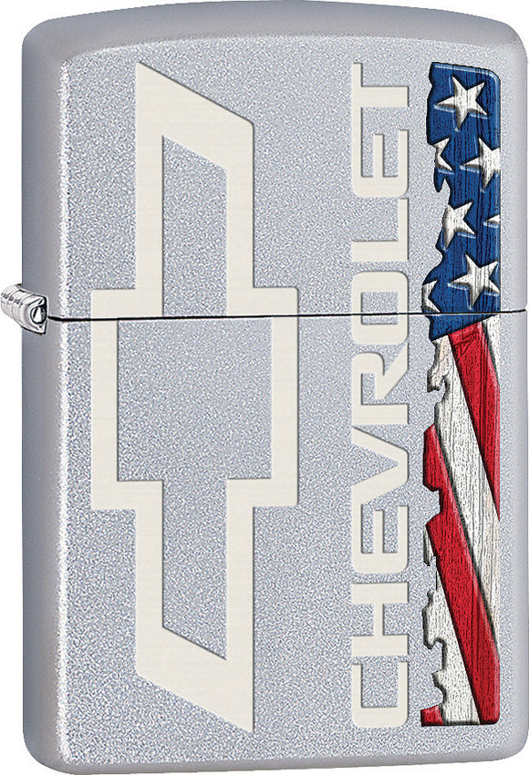 Zippo Chevrolet Bowtie/Flag Lighter 205-064260