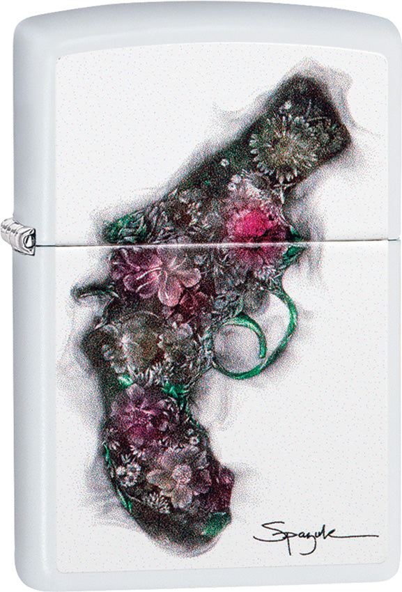 Zippo Spazuk Flower Pistol Lighter 29894 by Zippo