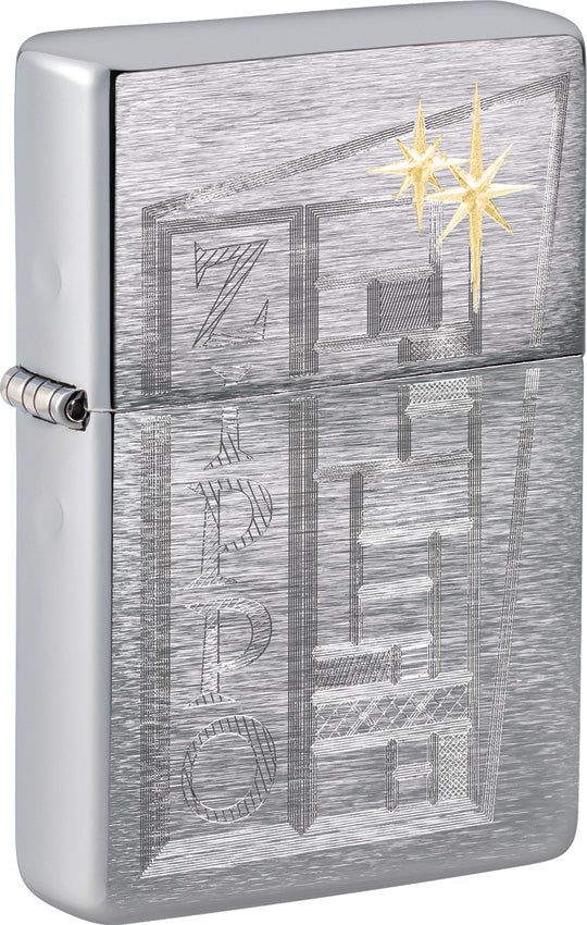 Zippo Retro Zippo Design Lighter 49801 by Zippo