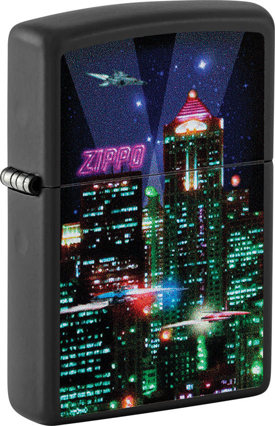 Zippo Cyber City Design Lighter 48506 by Zippo