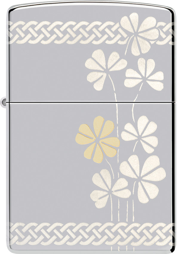 Zippo Clover Design Lighter 48586 by Zippo