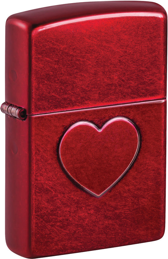 Zippo Stamped Heart Lighter 46588 by Zippo