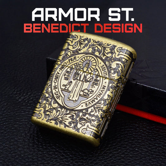 St. Benedict Design Windproof Lighter – Zippo UK
