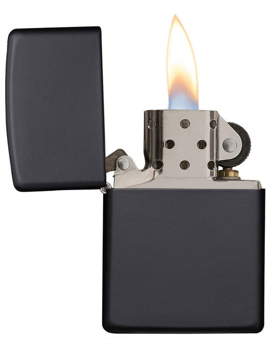 Zippo Classic Black Matte Windproof Lighter