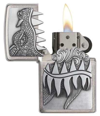 Zippo Fire Breathing Dragon Lighter available at Mjoutdoorsgear UK
