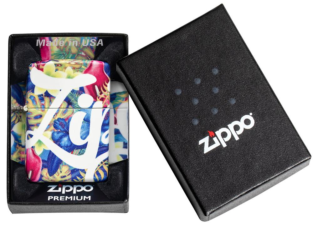 Zippo Floral Design 540 Color Windproof Lighter - Made in USA - Shop now at Mjoutdoorsgear UK