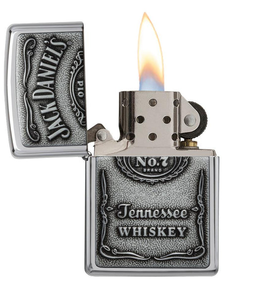 Zippo Jack Daniel's® Design Windproof Lighter - Made in USA - Shop now at Mjoutdoorsgear UK
