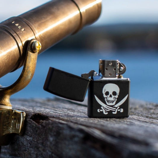 Zippo Jolly Rogers Logo Windproof Lighter