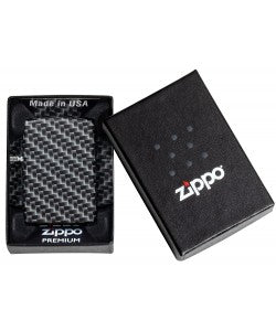 Zippo Lighter Carbon Fiber Design - Buy now at Mjoutdoorsgear UK