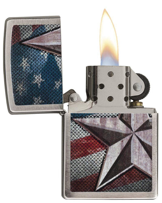 Zippo Retro Star Windproof Lighter – Zippo UK