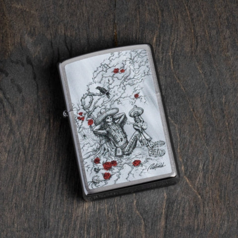 Zippo Rietveld Skull Lighter