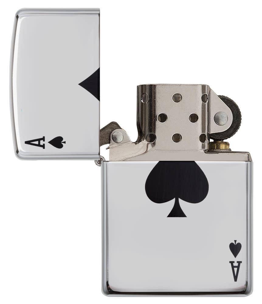 Zippo Simple Spade Design Windproof Lighter - Made in USA - Shop now at Mjoutdoorsgear UK