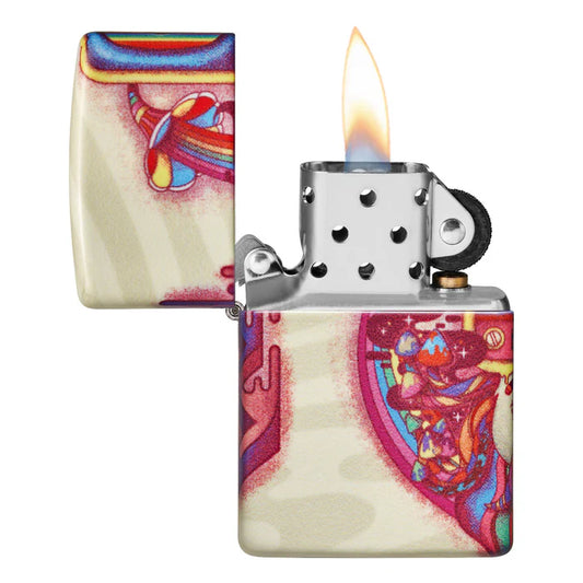 Zippo Trippy Design Lighter - Made in USA - Shop now at Mjoutdoorsgear UK