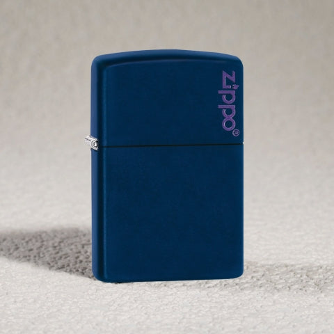 Zippo Zippo Logo Navy Matte