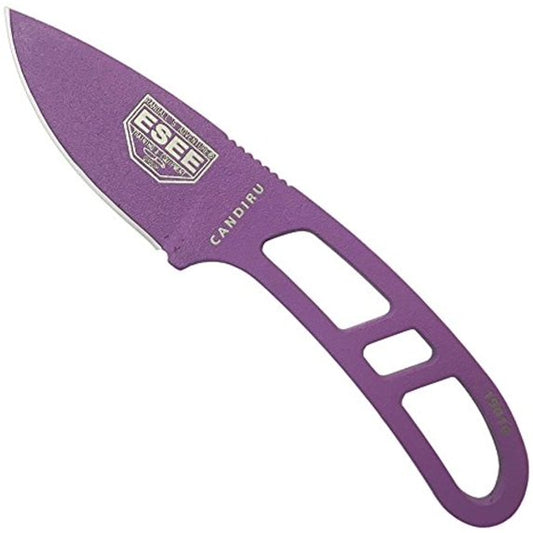 ESEE CANPURPB Candiru Neck Purple Fixed Blade Knife