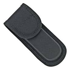 Tallen 5" Folding Knife Belt Sheath Black Nylon (SH280)